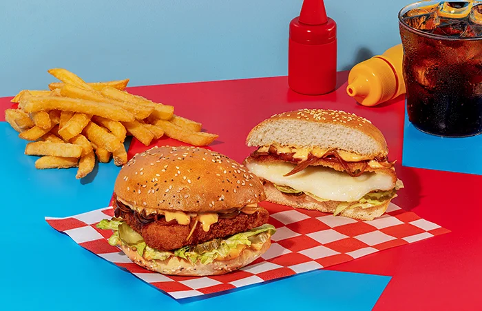 CHEESE LAVA BURGER