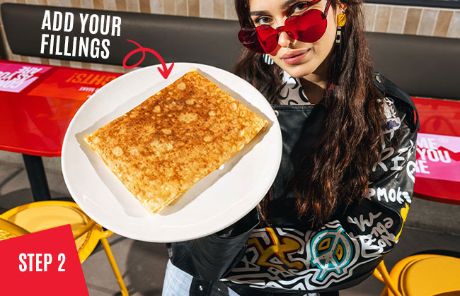 Step 2: Choose up to 3 fillings