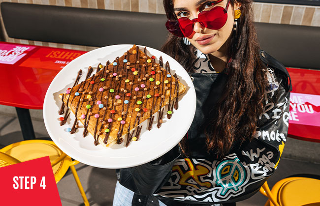 Step 4: Choose up to  2 toppings