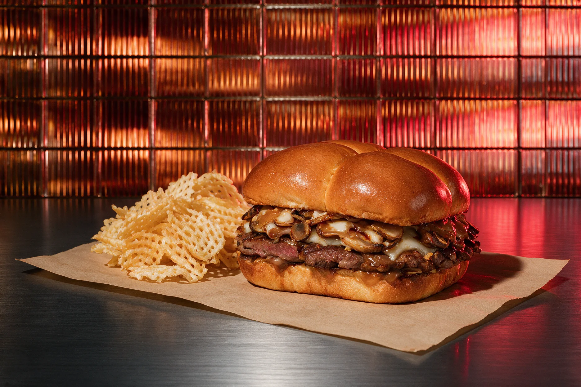 MUSHROOM MELT RIBEYE