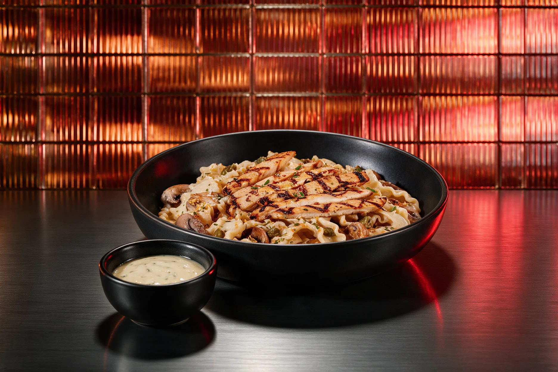 TAGLIATELLE AL POLLO