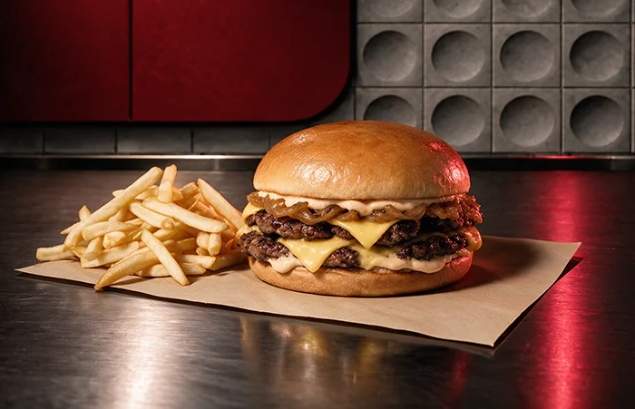 DOUBLE SMASH N' CHEESE