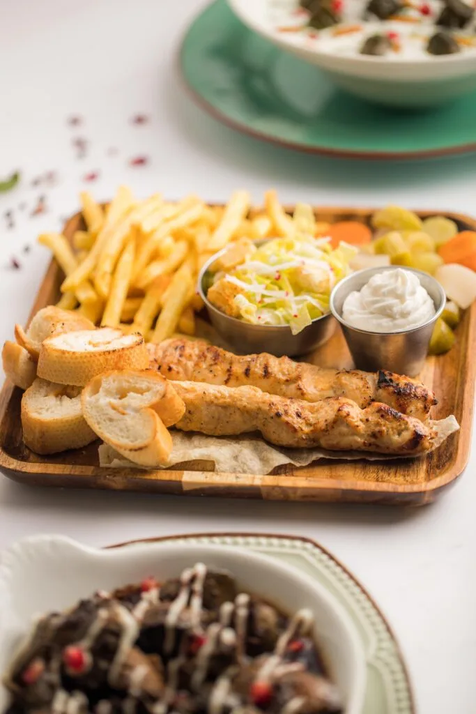 Chicken Taouk Platter